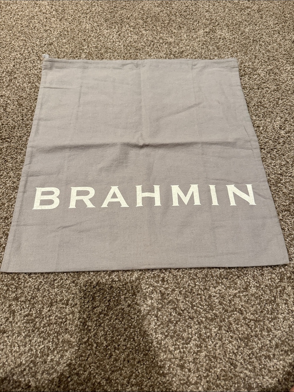 Brahmin drawstring dust bag